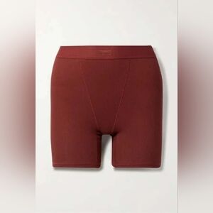 Skims Women’s Boxers, Wine Color, Size Large (NWOT)